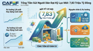Tiền gửi dân cư phá kỷ lục, ngân hàng tăng tốc cuộc đua lãi suất
