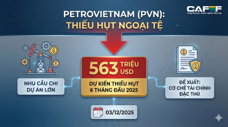 Dù ngồi trên 'núi' tiền, Petrovietnam vẫn báo thiếu nửa tỷ USD