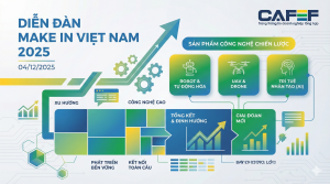 Dàn 'vũ khí' công nghệ chiến lược sắp trình làng tại Make in Viet Nam
